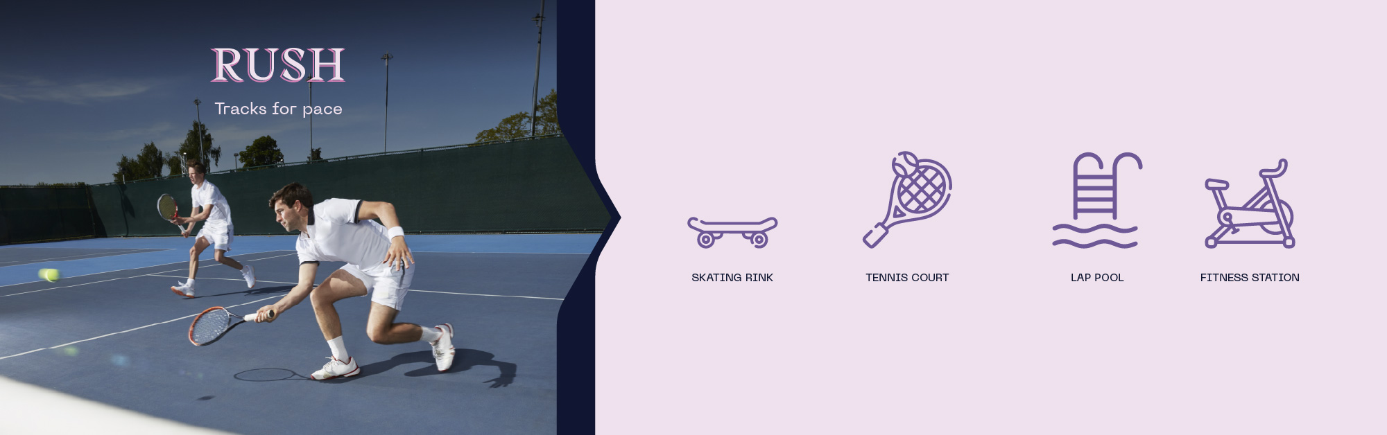 Rush – Tracks for pace